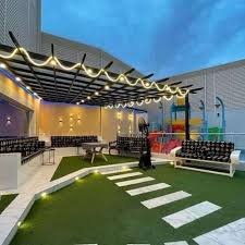 مظلة جلسة خارجية