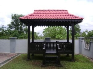 برجولات جلسات قرميد